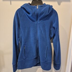 Bench Blue Chevron Zip-Up Jacket with Branded Pull